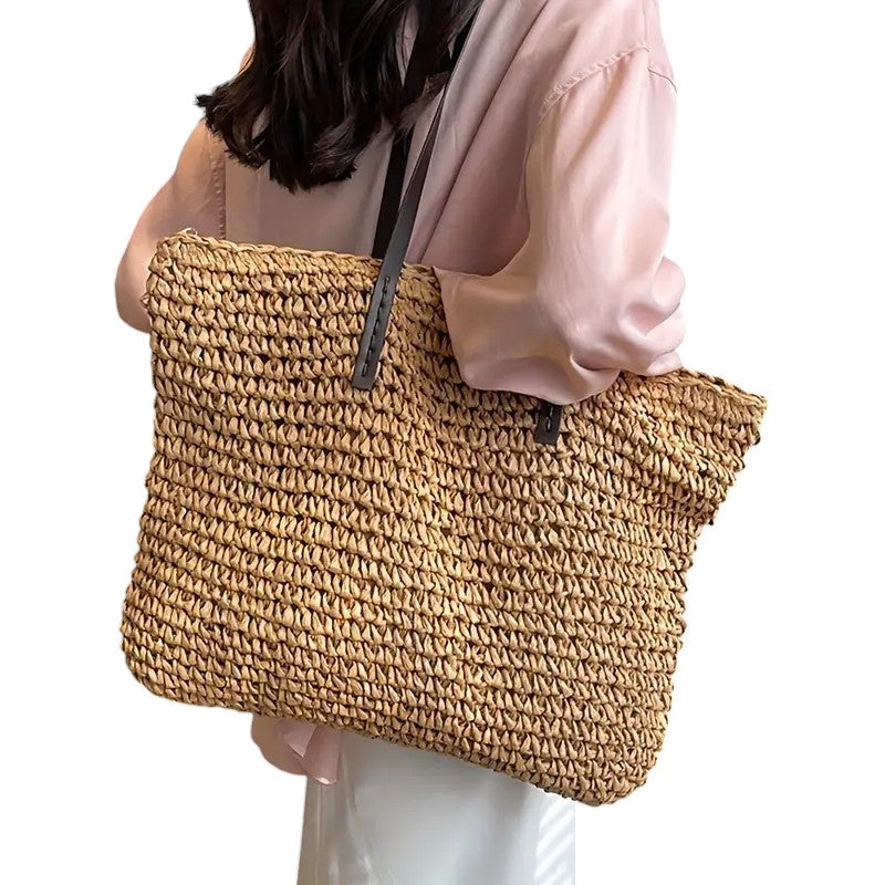 Victoria - Woven Tote Bag