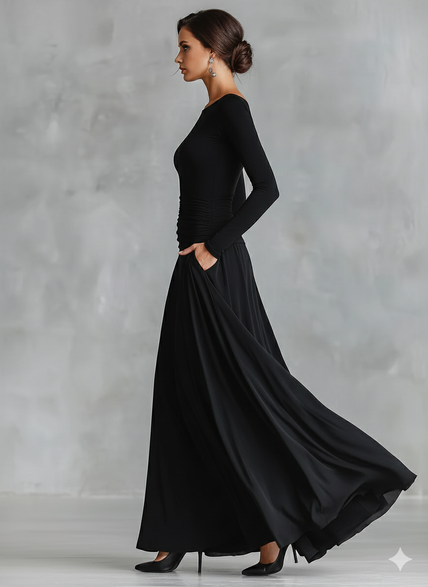 Sylvie™ Elegant Maxi Dress