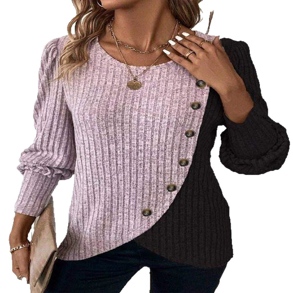 Noa | ELEGANT BUTTON DOWN KNIT LONGSLEEVER