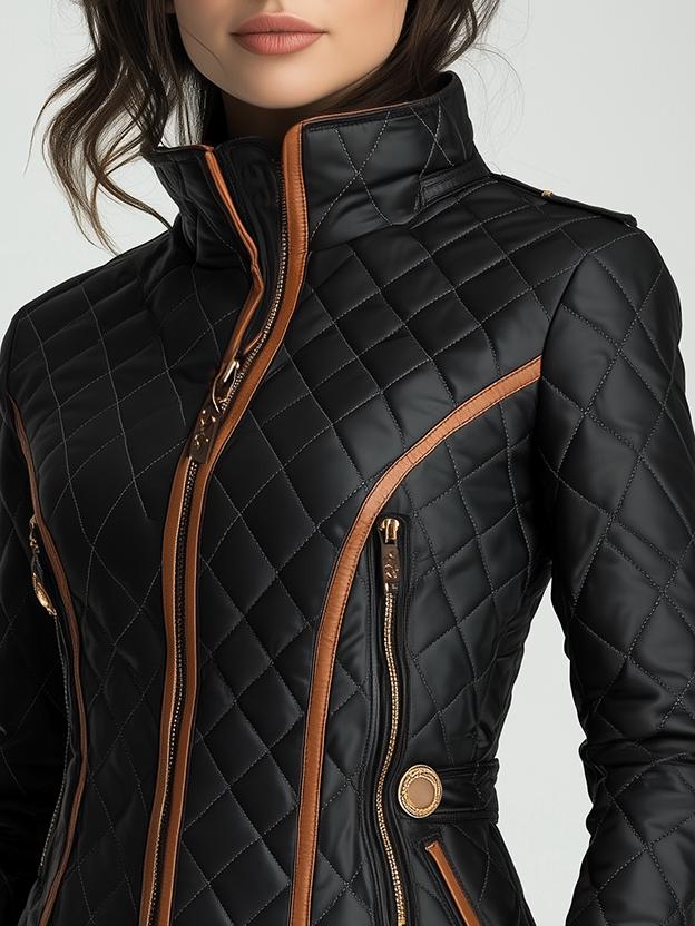 Yeni | Diamond-quilted Padded Jacket